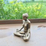Meditation, klein, Bronze